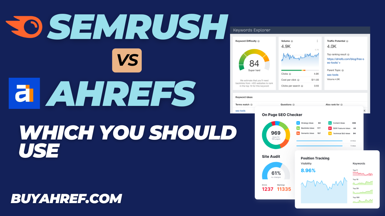 Ahrefs vs semrush